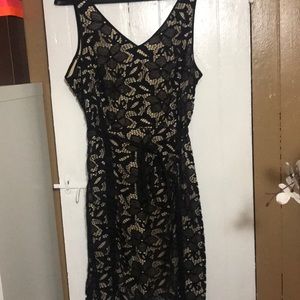 Cute black and nude  dress